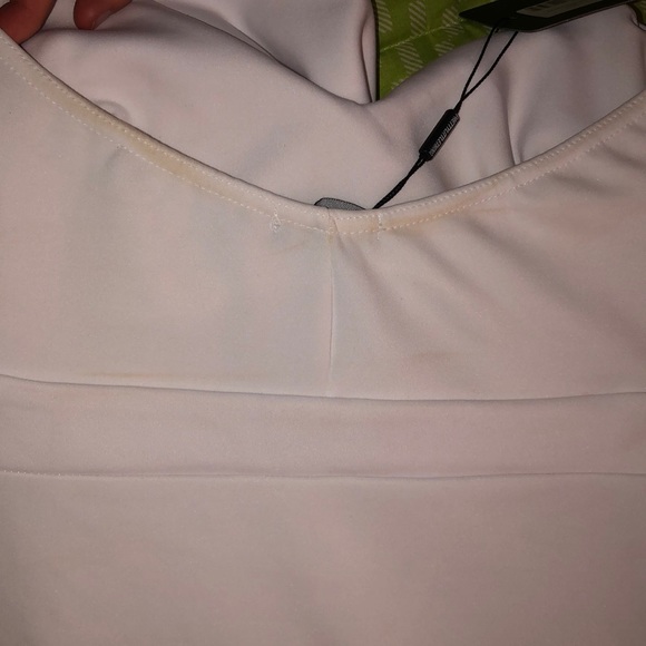 Pretty Little Thing White Bodycon Dress - Picture 3 of 3